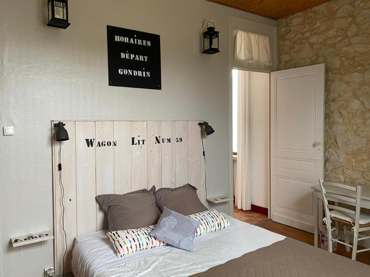 Bed and Breakfast La Gare Gondrin Екстер'єр фото
